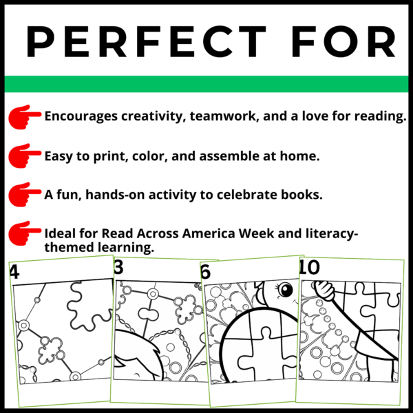 Autism Awareness Month Coloring Pages Collaborative Poster Bulletin Board set 2 - Image 2