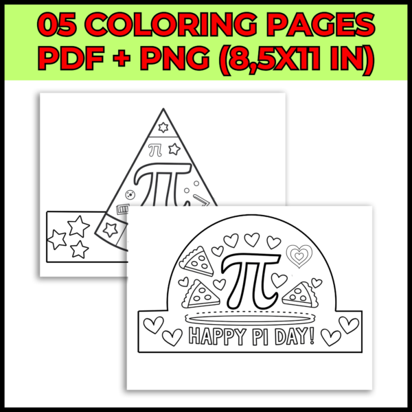 March Pi Day Hat & Crown Crafts - Headband Craft - Image 3