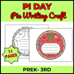 March Pi Day Writing Craft - Pie Writing Craft