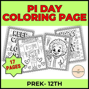 Pi Day Coloring Pages Worksheets Activity Pi Day Math Activities Bulletin Board