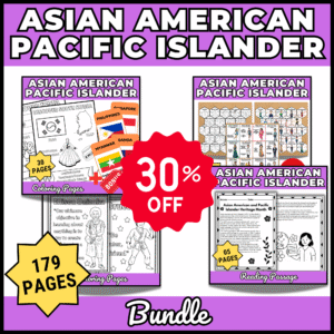 Asian American & Pacific Islander Heritage Month Bundle | Posters, Reading ....