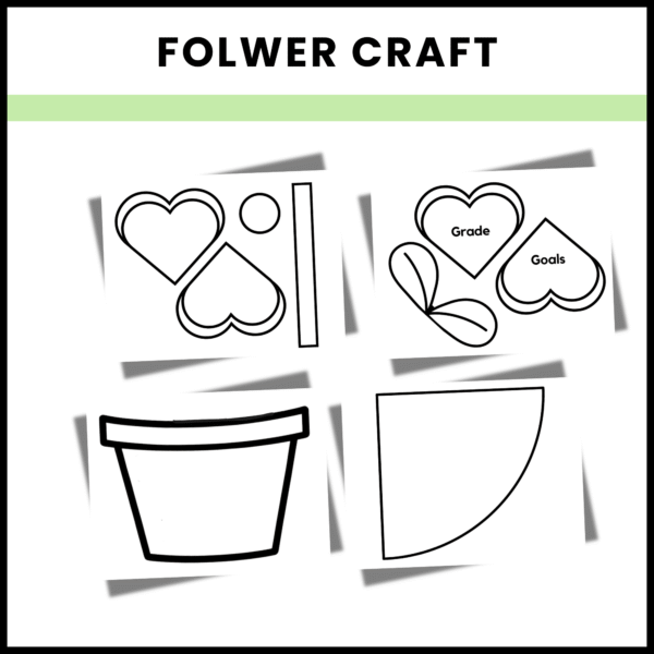 Back to School All About Me Nature, Flower Craft | Bumble Bee, Butterfly - Image 3